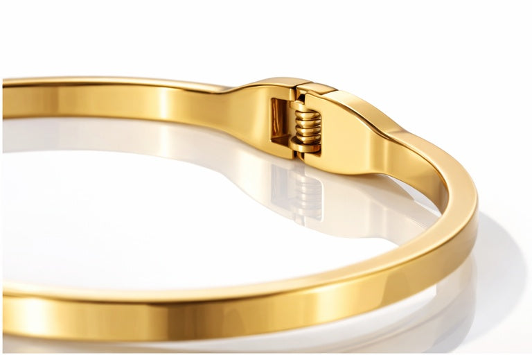 ✨ Graceful Butterfly Inspired design - Anti-Tarnish Gold Plated Bracelet / Kada