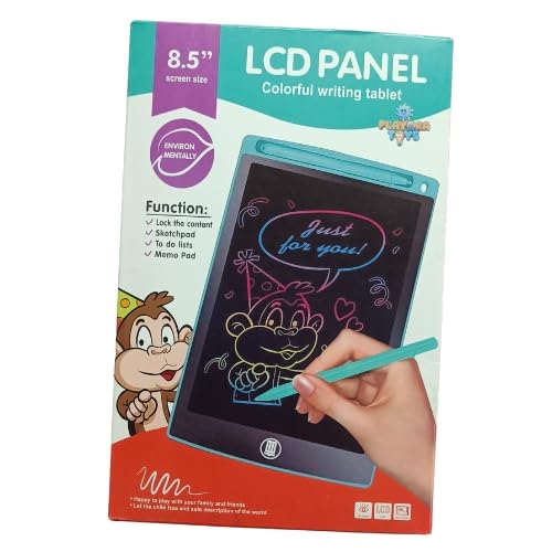 LCD Writing Tablet, 12 Inch & 8.5 Inch Digital Drawing Board, Colorful Electronic Graphics Tablet with Stylus, Lock Function, Memo Pad for Kids and Adults