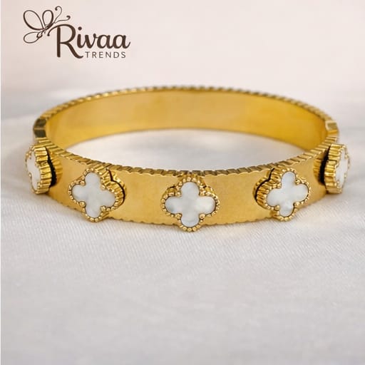 Anti-Tarnish Gold Plated Bracelets & Kadas l Rivaa trends