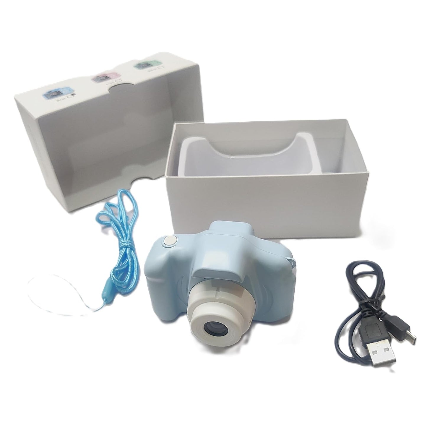 Kids Camera Toy for 3-12 Year Olds | 1080P HD Video & Photos | Ideal Christmas & Birthday Gifts for Girls | Fun Digital Camera for Kids - Multicolour