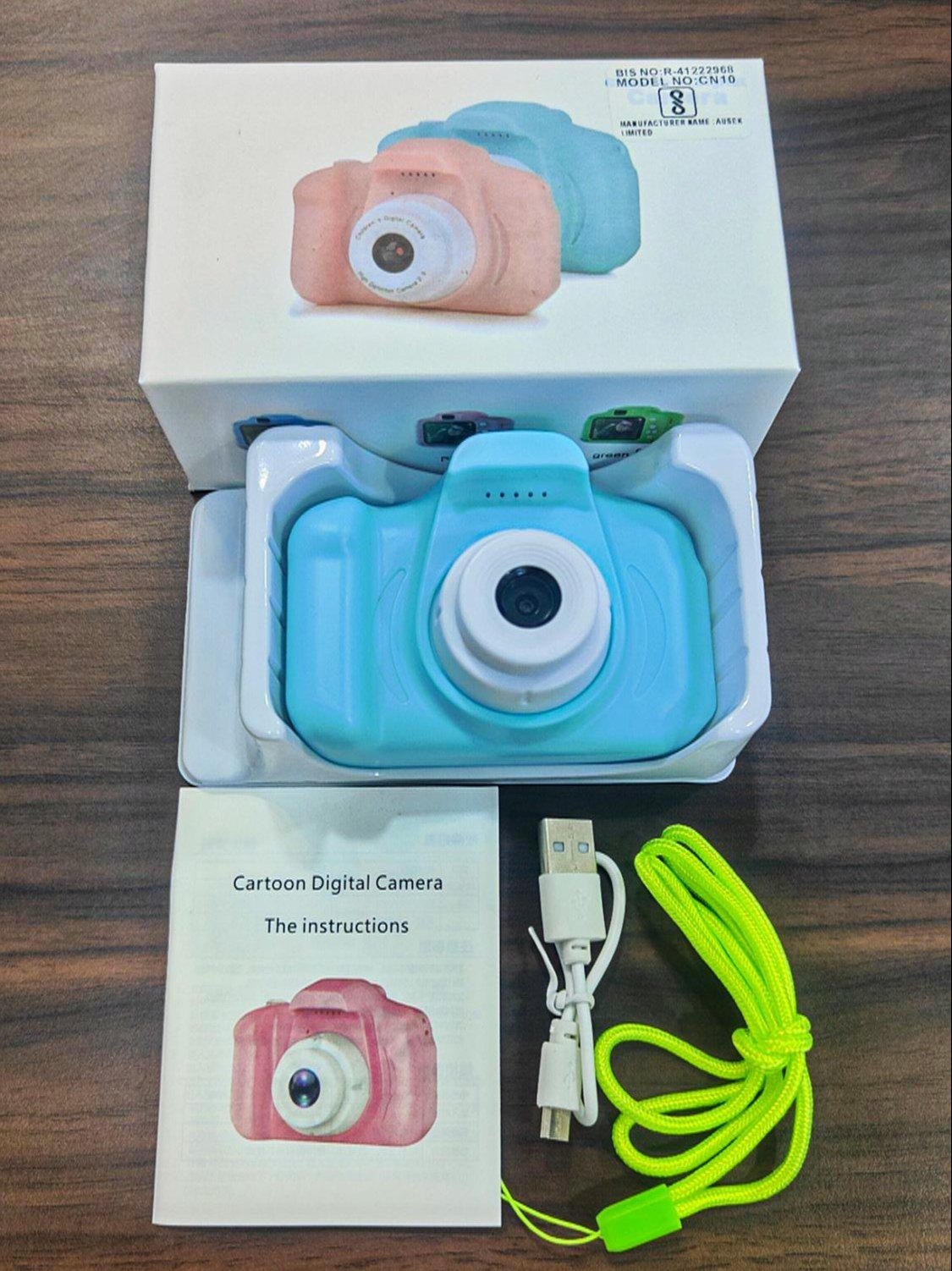 Kids Camera Toy for 3-12 Year Olds | 1080P HD Video & Photos | Ideal Christmas & Birthday Gifts for Girls | Fun Digital Camera for Kids - Multicolour